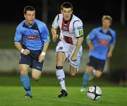 1 November 2010; Aaron Greene, Bohemians, in action against Gareth Matthews, UCD. Newstalk A Championship Final, UCD v Bohemians, Belfield Bowl, UCD, Dublin. Picture credit: David Maher / SPORTSFILE