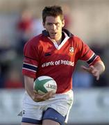 21 August 2001; Conor Mahony of Munster during the Pre-season Friendly match between Munster and London Irish at Musgrave Park in Cork. Photo by Matt Browne/Sportsfile