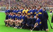 12 August 2001; The Tipperary team pose for their photograph prior to the Guinness All-Ireland Senior Hurling Championship Semi-Final match between Wexford and Tipperary at Croke Park in Dublin. Photo by Brian Lawless/Sportsfile