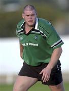 24 August 2001; Peter Bracken of Connacht during the Cletic League match between Connacht and Edinburgh at The Sportsgrounds in Galway. Photo by Brendan Moran/Sportsfile