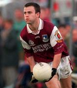 4 August 2001; Derek Savage of Galway during the Bank of Ireland All-Ireland Senior Football Championship Quarter-Final match between Galway and Roscommon at MacHale Park in Castlebar, Mayo. Photo by Aoife Rice/Sportsfile