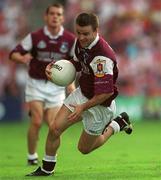 26 August 2001; Derek Savage of Galway during the Bank of Ireland All-Ireland Senior Football Championship Semi-Final match between Galway and Derry at Croke Park in Dublin. Photo by Ray McManus/Sportsfile
