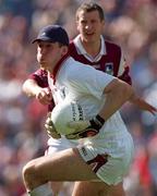 26 August 2001; Galway goalkeeper Alan Keane during the Bank of Ireland All-Ireland Senior Football Championship Semi-Final match between Galway and Derry at Croke Park in Dublin. Photo by Ray McManus/Sportsfile