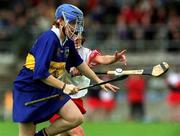 18 August 2001; Deirdre Hughes of Tipperary during the All-Ireland Senior Camogie Championship Semi-Final match between Cork and Tipperary at Cusack Park in Mullingar, Westmeath. Photo by Matt Browne/Sportsfile