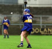 18 August 2001; Philomena Fogarty of Tipperary during the All-Ireland Senior Camogie Championship Semi-Final match between Cork and Tipperary at Cusack Park in Mullingar, Westmeath. Photo by Matt Browne/Sportsfile