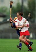 18 August 2001; Paula O'Connor of Cork during the All-Ireland Senior Camogie Championship Semi-Final match between Cork and Tipperary at Cusack Park in Mullingar, Westmeath. Photo by Matt Browne/Sportsfile