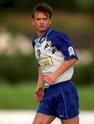 26 August 2001; James O'Callaghan of Monaghan United during the eircom League Premier Division match between Monaghan United and Galway United at Century Homes Park in Monaghan. Photo by David Maher/Sportsfile