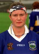 18 August 2001; Tipperary captain Emily Hayden during the All-Ireland Senior Camogie Championship Semi-Final match between Cork and Tipperary at Cusack Park in Mullingar, Westmeath. Photo by Matt Browne/Sportsfile