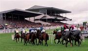 1 August 2001; General View of racing during day three of the Galway Summer Racing Festival at Ballybrit Racecourse in Galway. Photo by Aoife Rice/Sportsfile