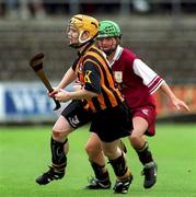 18 August 2001; Mairead Costello of Kilkenny during the All-Ireland Senior Camogie Championship Semi-Final match between Kilkenny and Galway at Cusack Park in Mullingar, Westmeath. Photo by Matt Browne/Sportsfile