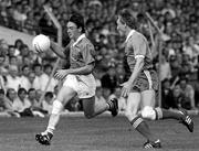 24 August 1986; Colm Coyle of Meath in action against Pat Spillane of Kerry during the All-Ireland Senior Football Championship Semi-Final match between Meath and Kerry at Croke Park in Dublin. Photo by Ray McManus/Sportsfile