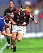 12 August 2001; Brendan Lucas of Galway during the All-Ireland Minor Hurling Championship Semi-Final between Galway and Tipperary at Croke Park in Dublin. Photo by Ray McManus/Sportsfile