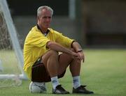 28 August 2001; Manager Mick McCarthy during a Republic of Ireland training session at John Hyland Park in Baldonnell, Dublin. Photo by David Maher/Sportsfile