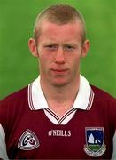 29 August 2001; Michael Comer of Galway poses for a portrait during a Galway press night ahead of the Bank of Ireland All-Ireland Football Hurling Championship Final. Photo by Damien Eagers/Sportsfile