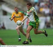 2 September 2001; Eamon Fitzmaurice, Kerry, in action against Ray Magee, Meath. Meath v Kerry, All Ireland Senior Football Semi-Final, Croke Park, Dublin. Picture credit; Damien Eagers / SPORTSFILE