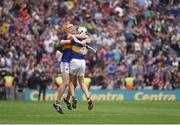 14 August 2016; Pádraic Maher, left, and Michael Cahill of Tipperary celebrate after the GAA Hurling All-Ireland Senior Championship Semi-Final game between Galway and Tipperary at Croke Park, Dublin. Photo by Ray McManus/Sportsfile