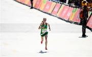 14 August 2016; Fionnuala McCormack of Ireland approaches the finish line during the Women's Marathon during the 2016 Rio Summer Olympic Games in Rio de Janeiro, Brazil. Photo by Stephen McCarthy/Sportsfile