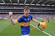 14 August 2016; Man of the match Cian Darcy of Tipperary celebrates after the Electric Ireland GAA Hurling All-Ireland Minor Championship Semi-Final game between Galway and Tipperary at Croke Park, Dublin. Photo by Piaras Ó Mídheach/Sportsfile