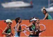 14 August 2016; Lizzie Lee of Ireland, second from right, competes during the Women's Marathon during the 2016 Rio Summer Olympic Games in Rio de Janeiro, Brazil. Photo by Stephen McCarthy/Sportsfile