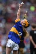 14 August 2016; Kim Doyle, Myshall NS, Myshall, Carlow, representing Tipperary, during the INTO Cumann na mBunscol GAA Respect Exhibition Go Games at the GAA Hurling All-Ireland Senior Championship Semi-Final game between Galway and Tipperary at Croke Park, Dublin. Photo by David Maher/Sportsfile