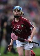 14 August 2016; Maeve Higgins, St Brigid's GNS, Palmerstown, Dublin, representing Galway, during the INTO Cumann na mBunscol GAA Respect Exhibition Go Games at the GAA Hurling All-Ireland Senior Championship Semi-Final game between Galway and Tipperary at Croke Park, Dublin. Photo by David Maher/Sportsfile