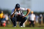 14 August 2016; Justin Rose of Great Britain in action during the final round of the Men's Strokeplay competition at the Olympic Golf Course, Barra de Tijuca, during the 2016 Rio Summer Olympic Games in Rio de Janeiro, Brazil. Photo by Ramsey Cardy/Sportsfile