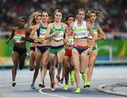 14 August 2016; Ciara Mageean of Ireland in action during semi-final of the Women's 1500m in the Olympic Stadium during the 2016 Rio Summer Olympic Games in Rio de Janeiro, Brazil. Photo by Stephen McCarthy/Sportsfile
