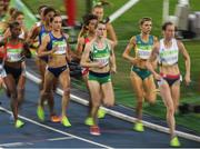 14 August 2016; Ciara Mageean of Ireland in action during semi-final of the Women's 1500m in the Olympic Stadium during the 2016 Rio Summer Olympic Games in Rio de Janeiro, Brazil. Photo by Ramsey Cardy/Sportsfile