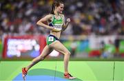 14 August 2016; Ciara Mageean of Ireland in action during semi-final of the Women's 1500m in the Olympic Stadium during the 2016 Rio Summer Olympic Games in Rio de Janeiro, Brazil. Photo by Brendan Moran/Sportsfile