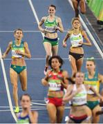 14 August 2016; Ciara Mageean of Ireland on her way to finishing 11th during semi-final of the Women's 1500m in the Olympic Stadium during the 2016 Rio Summer Olympic Games in Rio de Janeiro, Brazil. Photo by Ramsey Cardy/Sportsfile