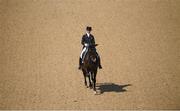 15 August 2016; Judy Reynolds of Ireland on Vancouver K competes during the Individual Dressage Grand Prix Freestyle Final at the Olympic Equestrian Centre during the 2016 Rio Summer Olympic Games in Rio de Janeiro, Brazil. Photo by Stephen McCarthy/Sportsfile