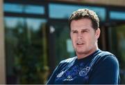 16 August 2016; Munster director of rugby Rassie Erasmus speaking during a press conference at University of Limerick in Limerick. Photo by Diarmuid Greene/Sportsfile