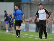 13 August 2016; Kilkenny manager Brian Cody and linesman Brian Gavin look on during the GAA Hurling All-Ireland Senior Championship Semi-Final Replay game between Kilkenny and Waterford at Semple Stadium in Thurles, Co Tipperary. Photo by Piaras Ó Mídheach/Sportsfile