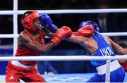 16 August 2016; Nicola Adams of Great Britain, left, exchanges punches with Tetyana Kob of Ukraine during their Women's Flyweight Quarterfinal bout at the Riocentro Pavillion 6 Arena during the 2016 Rio Summer Olympic Games in Rio de Janeiro, Brazil. Photo by Stephen McCarthy/Sportsfile