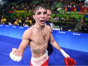 16 August 2016; Michael Conlan of Ireland following his Bantamweight Quarter final defeat to Vladimir Nikitin of Russia at the Riocentro Pavillion 6 Arena during the 2016 Rio Summer Olympic Games in Rio de Janeiro, Brazil. Photo by Stephen McCarthy/Sportsfile
