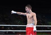 16 August 2016; Michael Conlan of Ireland following his Bantamweight Quarter final defeat to Vladimir Nikitin of Russia at the Riocentro Pavillion 6 Arena during the 2016 Rio Summer Olympic Games in Rio de Janeiro, Brazil. Photo by Stephen McCarthy/Sportsfile