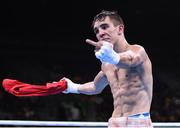 16 August 2016; Michael Conlan of Ireland reacts following his Bantamweight Quarter final defeat to Vladimir Nikitin of Russia at the Riocentro Pavillion 6 Arena during the 2016 Rio Summer Olympic Games in Rio de Janeiro, Brazil. Photo by Stephen McCarthy/Sportsfile