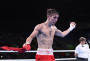 16 August 2016; Michael Conlan of Ireland following his Bantamweight Quarter final defeat to Vladimir Nikitin of Russia at the Riocentro Pavillion 6 Arena during the 2016 Rio Summer Olympic Games in Rio de Janeiro, Brazil. Photo by Stephen McCarthy/Sportsfile