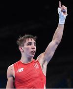16 August 2016; Michael Conlan of Ireland following his Bantamweight quarter final bout with Vladimir Nikitin of Russia at the Riocentro Pavillion 6 Arena during the 2016 Rio Summer Olympic Games in Rio de Janeiro, Brazil. Photo by Stephen McCarthy/Sportsfile