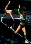 16 August 2016; Fabiana Murer of Brazil in action during the Women's Pole Vault Qualifying Round at the Olympic Stadium during the 2016 Rio Summer Olympic Games in Rio de Janeiro, Brazil. Photo by Ramsey Cardy/Sportsfile