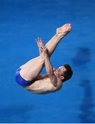 16 August 2016; Oliver Dingley of Ireland during the Men's 3m springboard final at the Maria Lenk Aquatics Centre during the 2016 Rio Summer Olympic Games in Rio de Janeiro, Brazil. Photo by Stephen McCarthy/Sportsfile