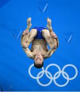 16 August 2016; Oliver Dingley of Ireland during the Men's 3m springboard final at the Maria Lenk Aquatics Centre during the 2016 Rio Summer Olympic Games in Rio de Janeiro, Brazil. Photo by Stephen McCarthy/Sportsfile