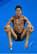 16 August 2016; Sebastian Morales of Colombia during the Men's 3m springboard final at the Maria Lenk Aquatics Centre during the 2016 Rio Summer Olympic Games in Rio de Janeiro, Brazil. Photo by Stephen McCarthy/Sportsfile