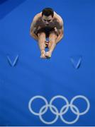 16 August 2016; Oliver Dingley of Ireland during the Men's 3m springboard final at the Maria Lenk Aquatics Centre during the 2016 Rio Summer Olympic Games in Rio de Janeiro, Brazil. Photo by Stephen McCarthy/Sportsfile
