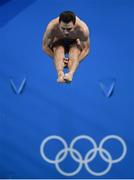 16 August 2016; Oliver Dingley of Ireland during the Men's 3m springboard final at the Maria Lenk Aquatics Centre during the 2016 Rio Summer Olympic Games in Rio de Janeiro, Brazil. Photo by Stephen McCarthy/Sportsfile