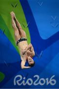 16 August 2016; Patrick Hausding of Germany during the Men's 3m springboard final at the Maria Lenk Aquatics Centre during the 2016 Rio Summer Olympic Games in Rio de Janeiro, Brazil. Photo by Stephen McCarthy/Sportsfile