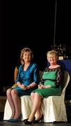 6 November 2010; President Mary McAleese and President of the Camogie Association Joan O' Flynn, right, at the 2010 Camogie All-Stars in association with O’Neills. Citywest Hotel, Saggart, Co. Dublin. Picture credit: Stephen McCarthy / SPORTSFILE
