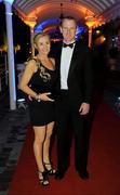 5 November 2010; Liam and Katie Hassett during the 2010 Opel Gaelic Players Association Gala Awards for hurling and football. Citywest Hotel, Saggart, Co. Dublin. Picture credit: Alan Place / SPORTSFILE