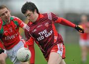 7 November 2010; Michael Boyle, Killererin, in action against Cathal Hallinan, Ballintubber. AIB GAA Football Connacht Club Senior Championship Semi-Final, Killererin v Ballintubber, Tuam Stadium, Tuam, Co. Galway. Picture credit: David Maher / SPORTSFILE