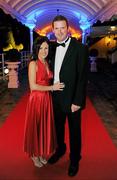 5 November 2010; Brendan and Pamela Cummins, in attendance at the 2010 Opel Gaelic Players Association Gala Awards for hurling and football. Citywest Hotel, Saggart, Co. Dublin. Picture credit: Alan Place / SPORTSFILE